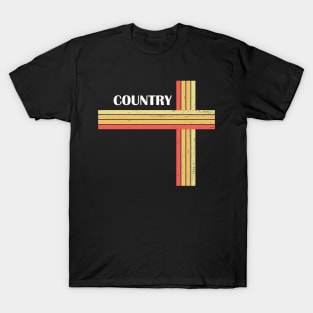 Country shirt, vintage retro, gift idea T-Shirt